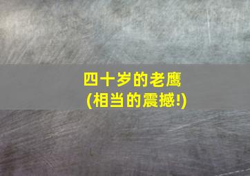 四十岁的老鹰 (相当的震撼!)